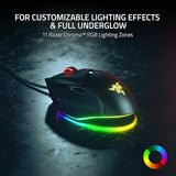 Razer Basilisk V3 - Ratón para Juegos Personalizable con Cable (10+1 Botones Programables, Rueda Inclinable Hyperscroll, 11 Zonas De Iluminación, Interruptores Ópticos de Ratón, Sensor Óptico) Negro