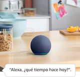 Echo Dot (5.ª generación, modelo de 2022) | Antracita + Meross Enchufe Inteligente Matter, compatible con Alexa - Kit de inicio de Hogar digital