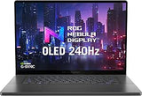 ASUS ROG Zephyrus G16 OLED GU605MV-QR047 - Portátil Gaming de 16" WQXGA 240Hz (Intel Core Ultra 9 185H, 32GB RAM, 1TB SSD, NVIDIA RTX 4060 8GB, Sin OS) Gris Eclipse - Teclado QWERTY español